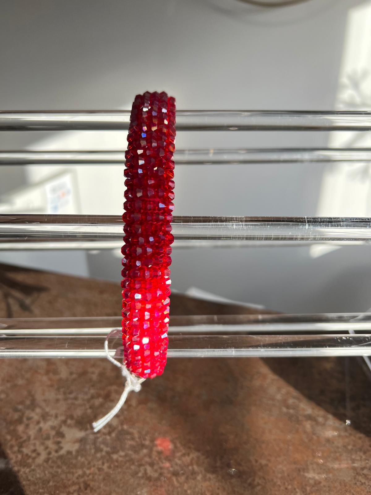 Red jewel headband