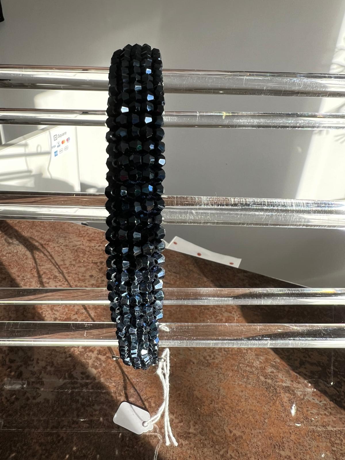 Black jewel headband