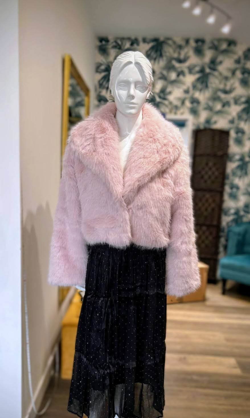 Faux fur Pink jacket