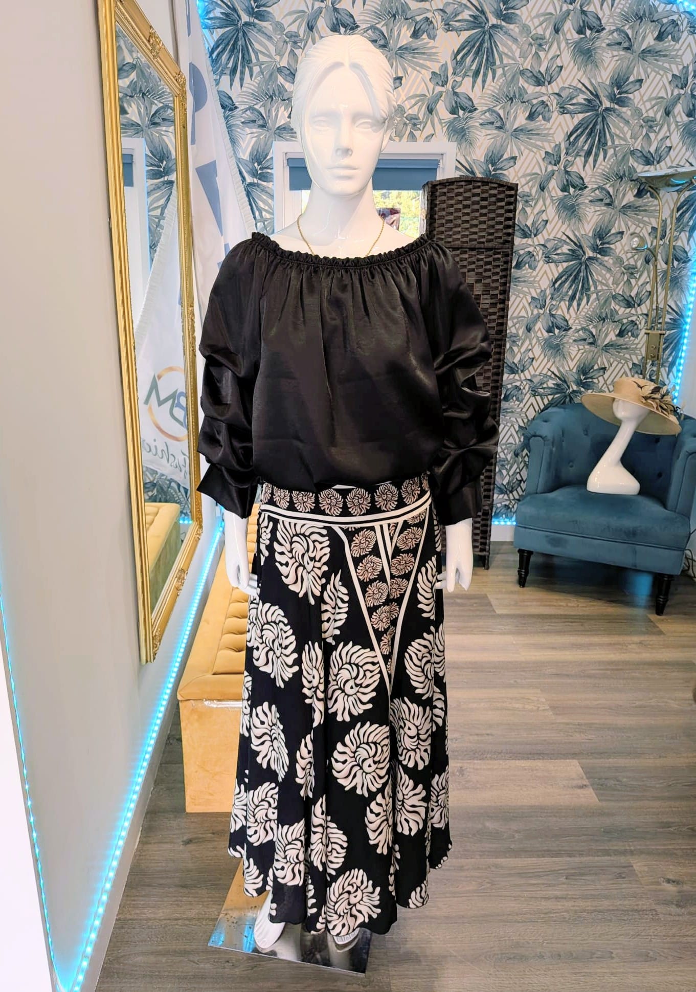 Patterned culottes