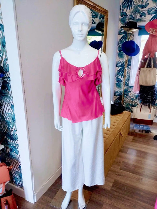 Strapped vest top