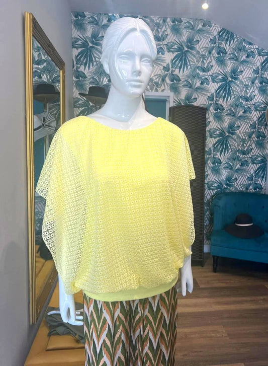 Yellow blouse