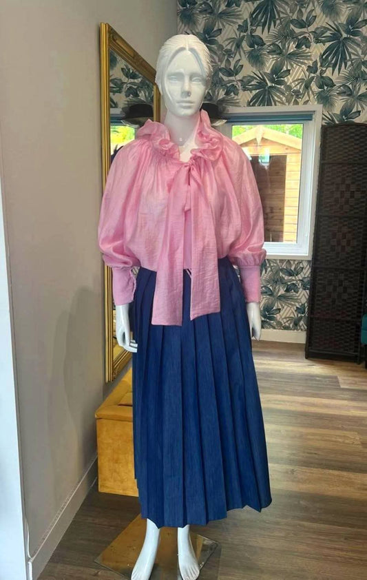 Ruffled blouse
