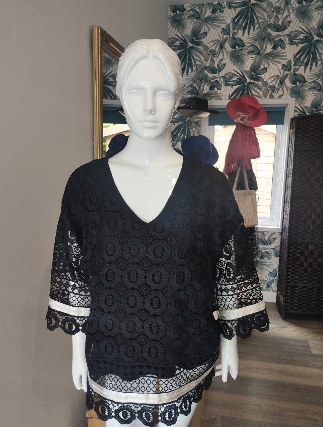 Patterned blouse