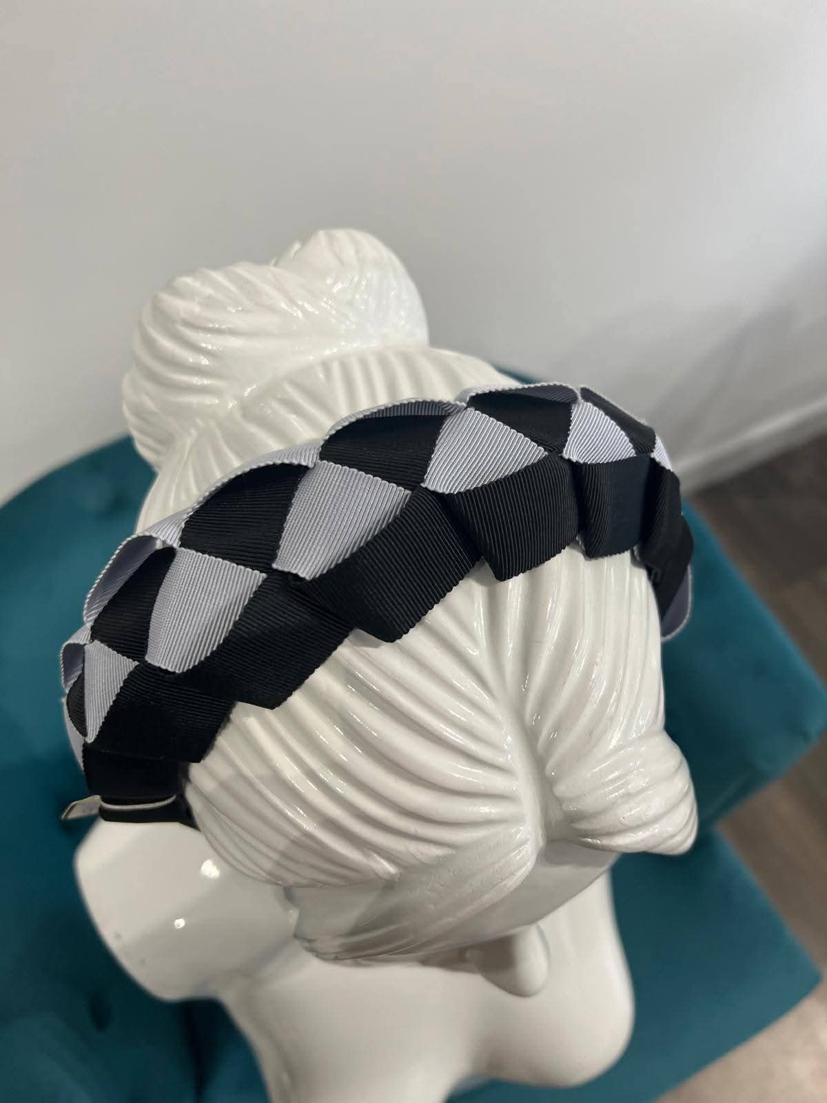 Checked headband