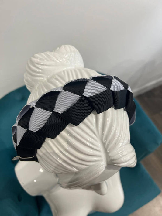 Checked headband