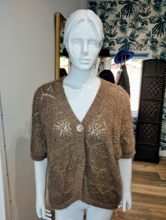 Tan Cardigan
