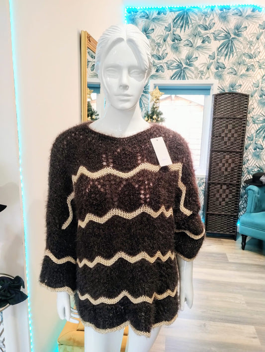 Brown and Gold jumper