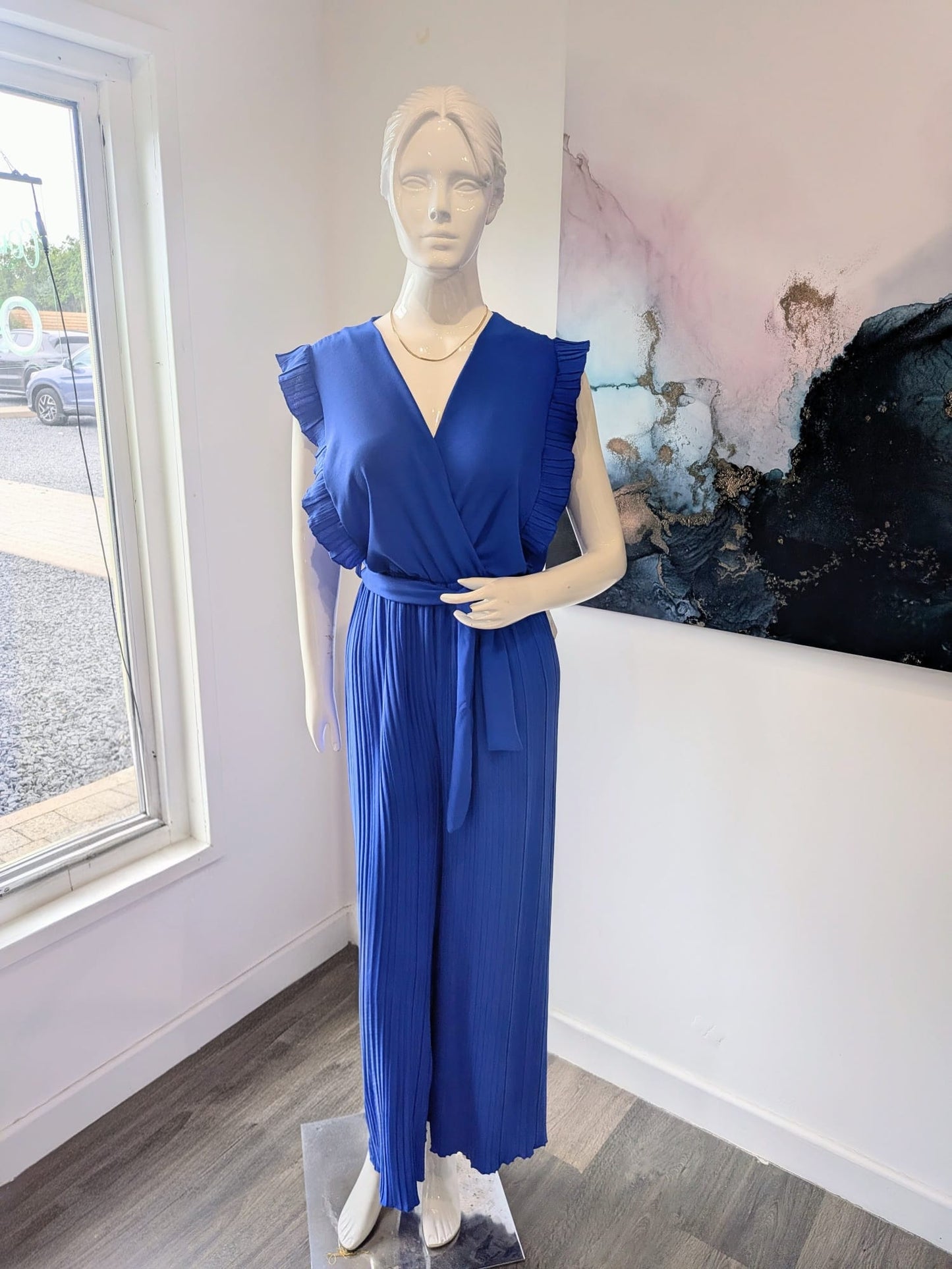 Bright Blue jumpsuit