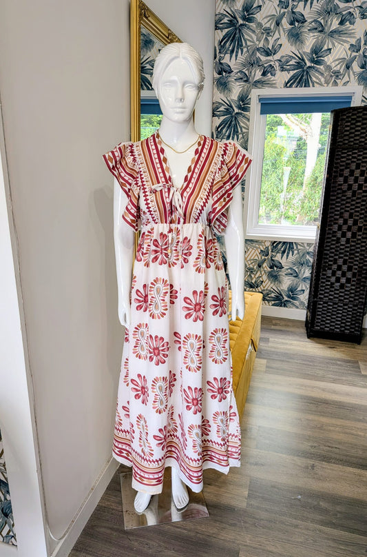 Patterned dress