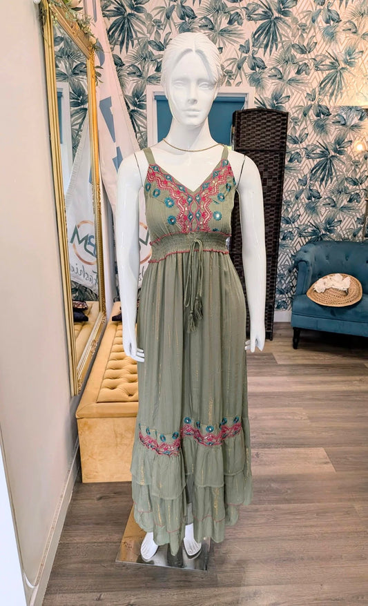 Sleeveless summer dress
