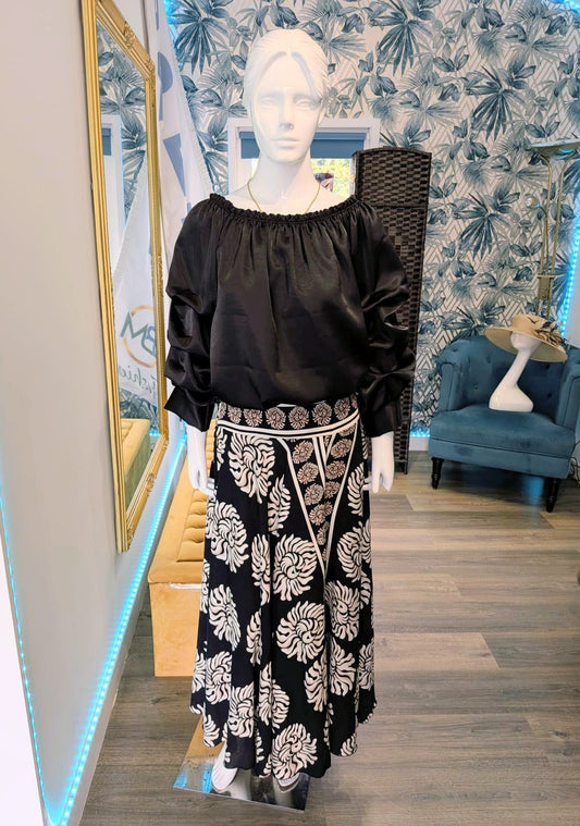 Patterned culottes